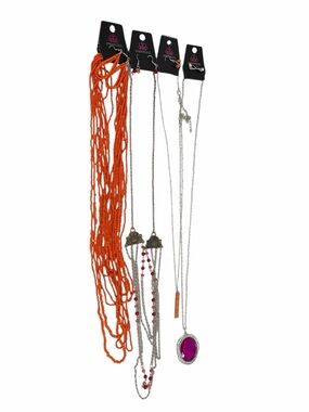 Paparazzi Necklace Bundle Set of 4